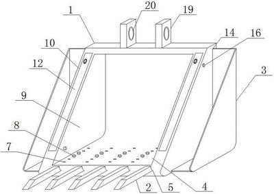 一種建筑工程用挖掘機挖斗的設(shè)計與應用
